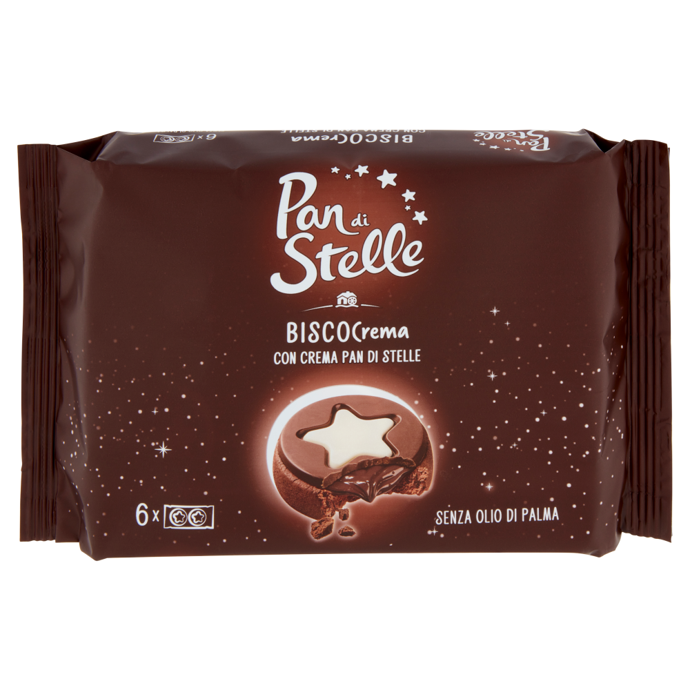 Pan di Stelle Biscotto al Cacao con Crema al Cacao Nocciole e Granella di Biscotto 168g