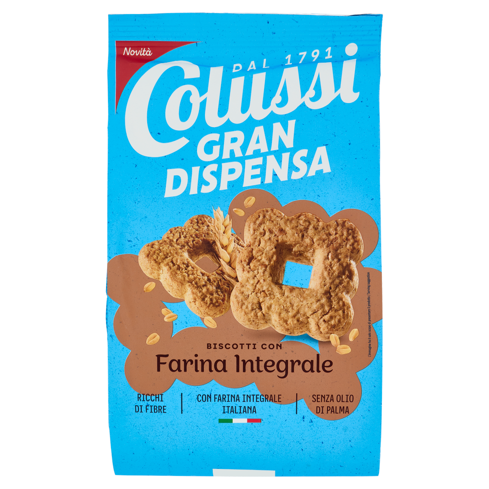 Colussi Gran Dispensa Biscotti con Farina Integrale 565 g