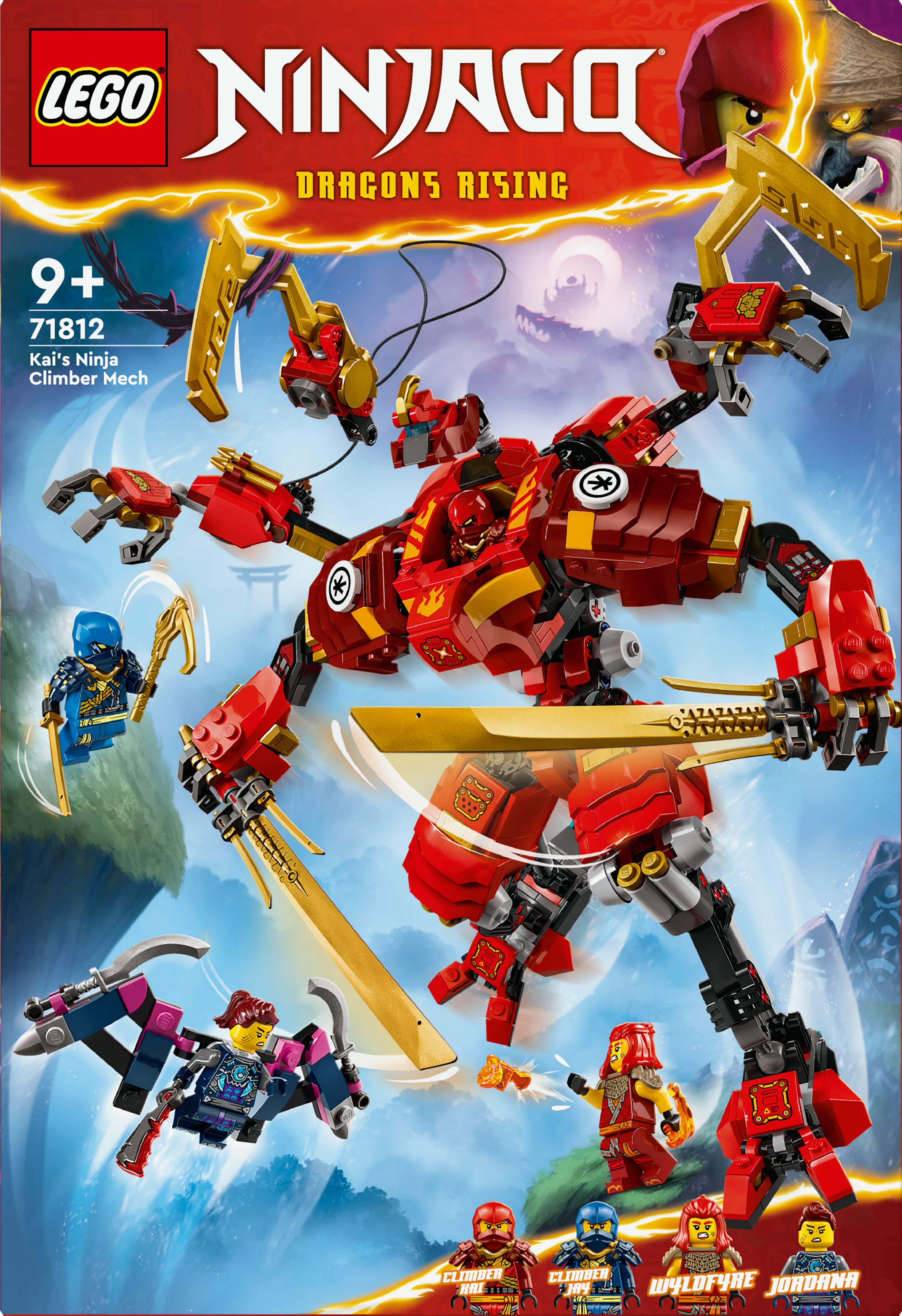 LEGO NINJAGO Climber Mech ninja di Kai