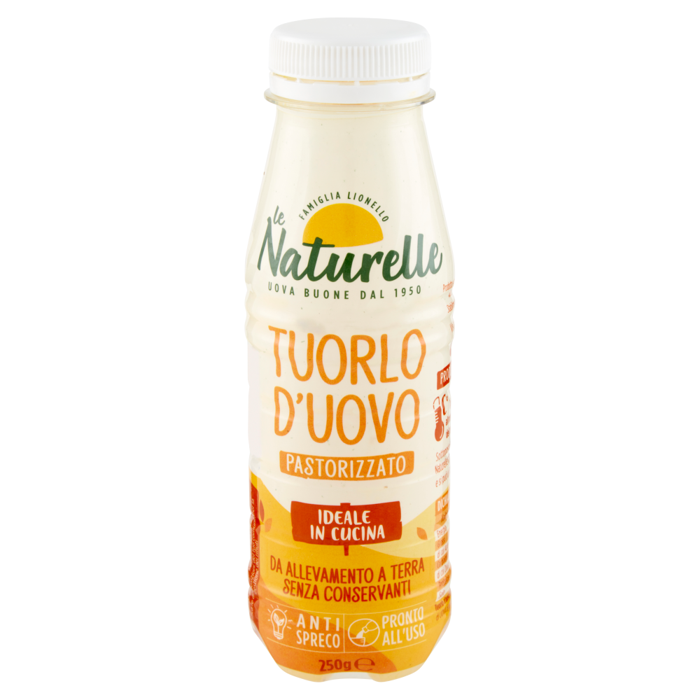 le Naturelle Tuorlo d'Uovo Pastorizzato 250 g