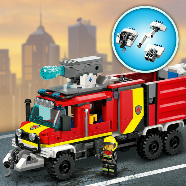 LEGO City Autopompa dei vigili del fuoco