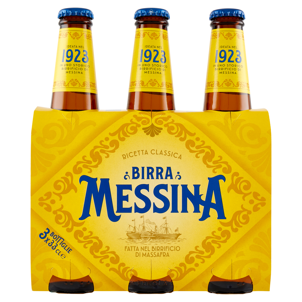 Birra Messina 3 x 33 cl
