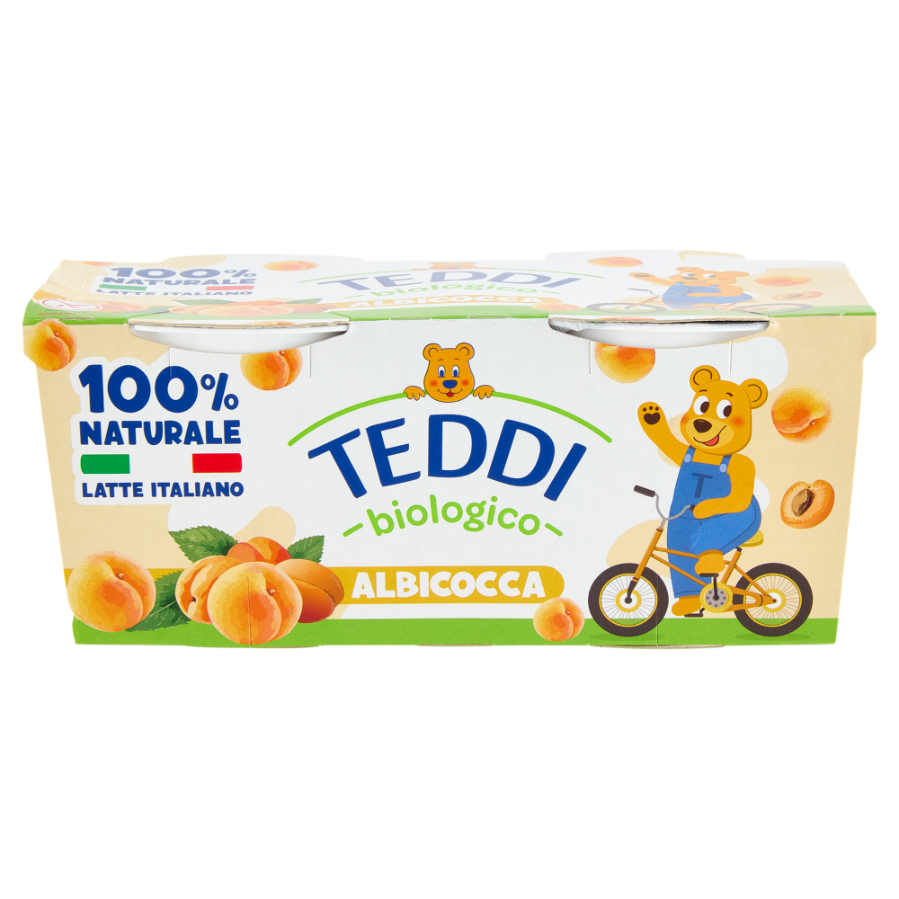 Teddi biologico Albicocca 2 x 115 g