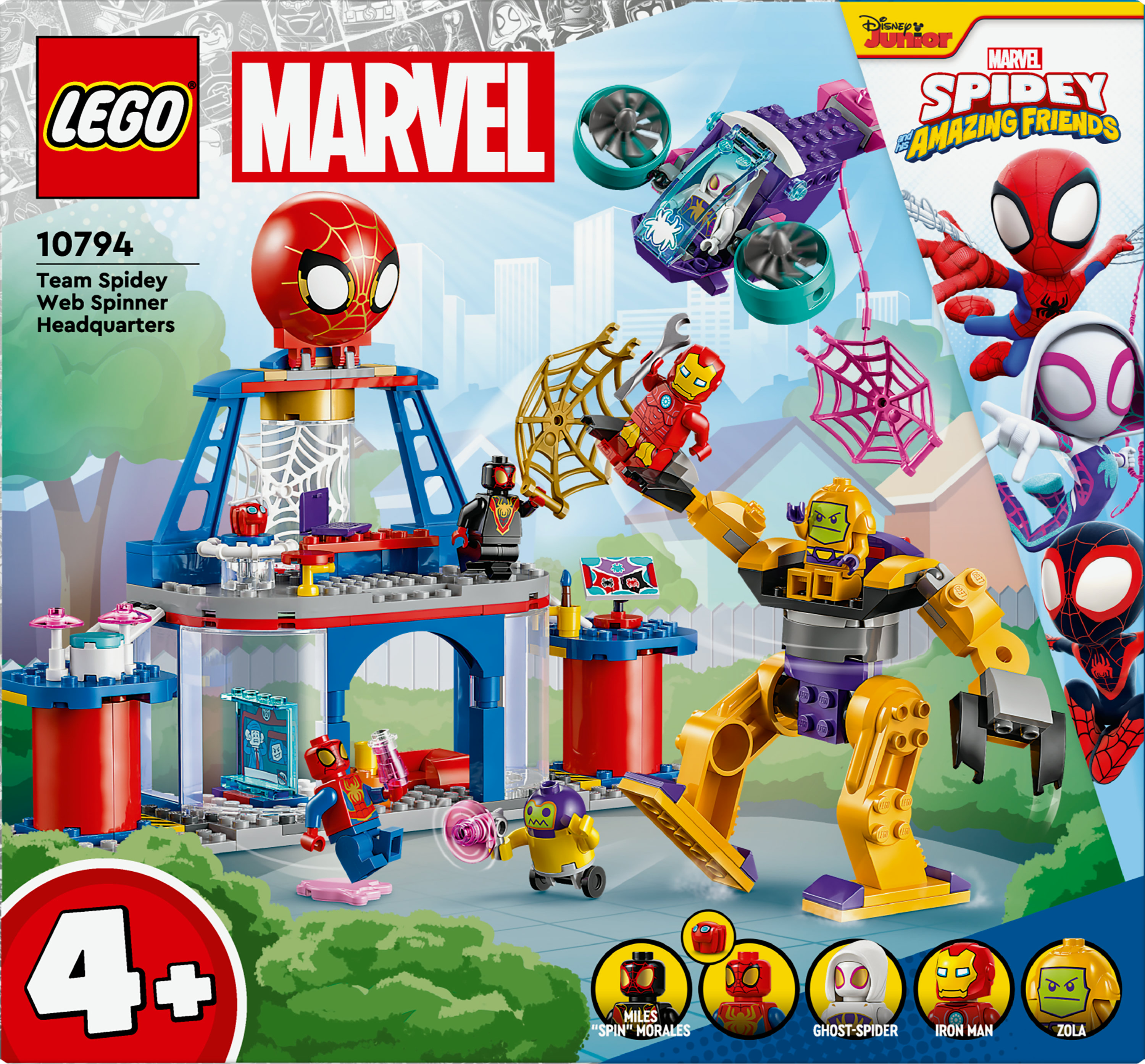 LEGO Quartier generale di Team Spidey