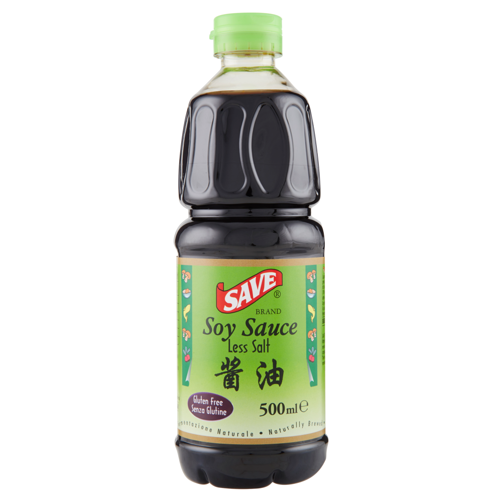 Save Soy Sauce Less Salt 500 ml