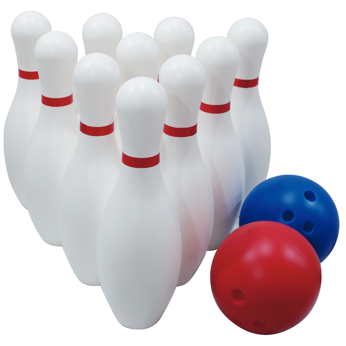 Carrefour Set Bowling Gigante Con 10 Birilli E 2 Palle