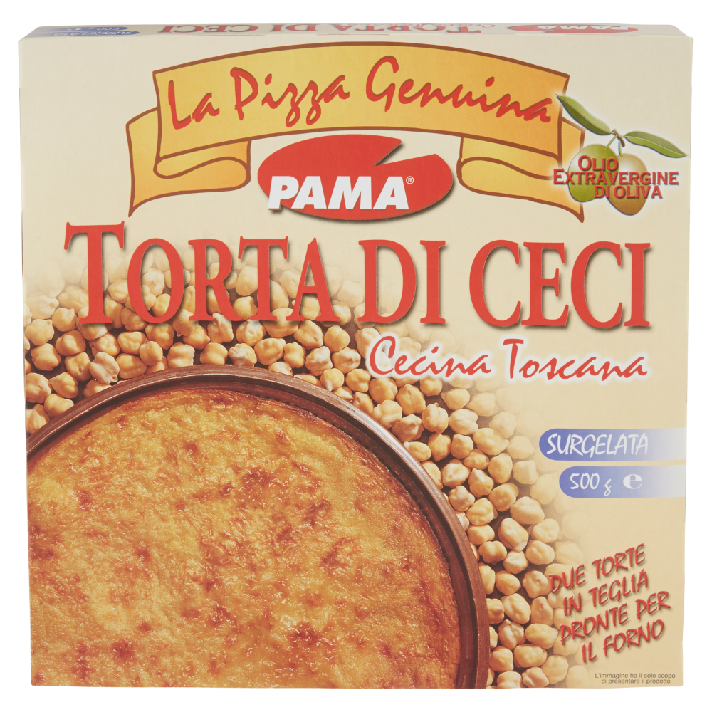 Pama Torta di ceci surgelata 500 g
