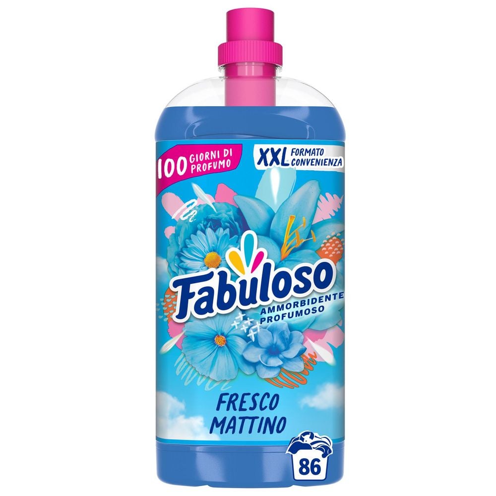 Fabuloso ammorbidente concentrato profumato Fresco Mattino 1,9 L