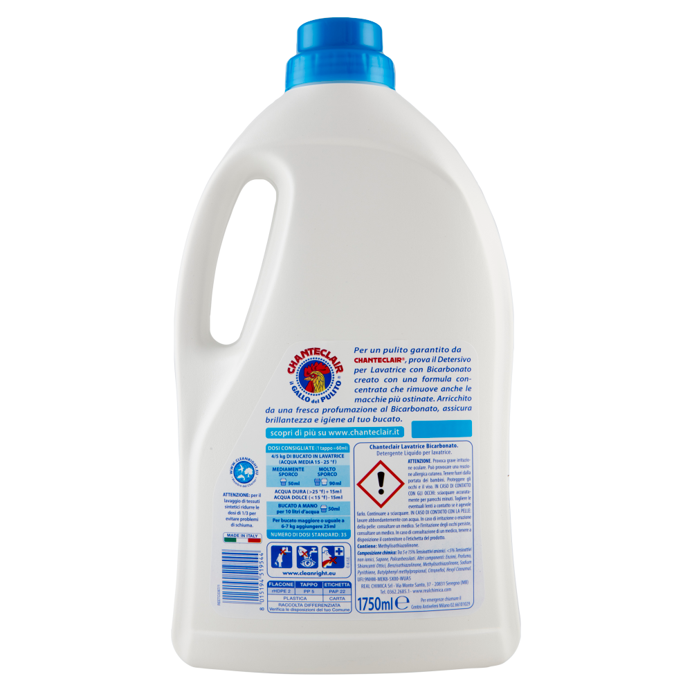 Chanteclair Lavatrice Bicarbonato 1750 ml