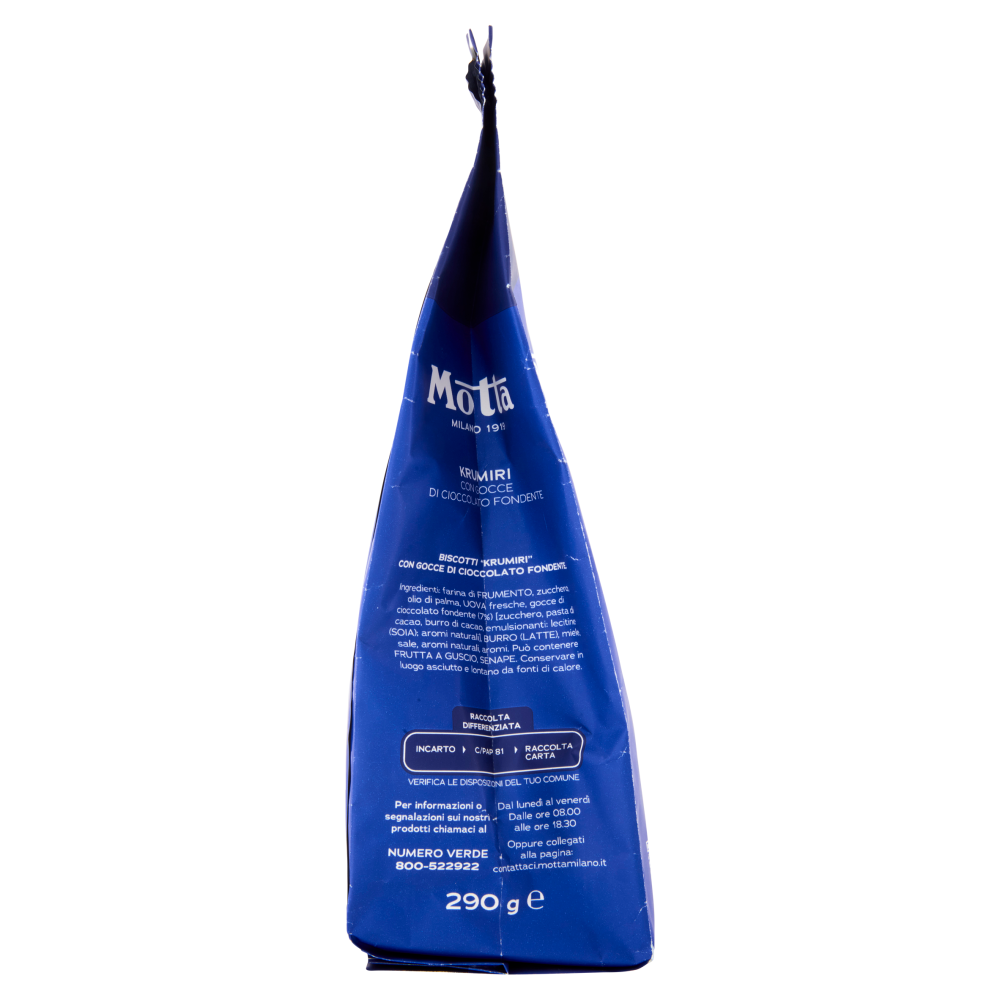 Motta Krumiri con Gocce di Cioccolato Fondente 290 g