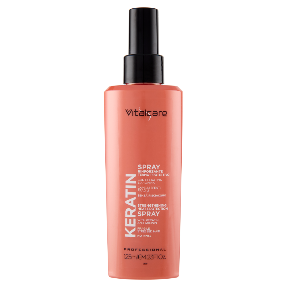 Vitalcare Professional Keratin Spray Rinforzante Termo-Protettivo 125 ml