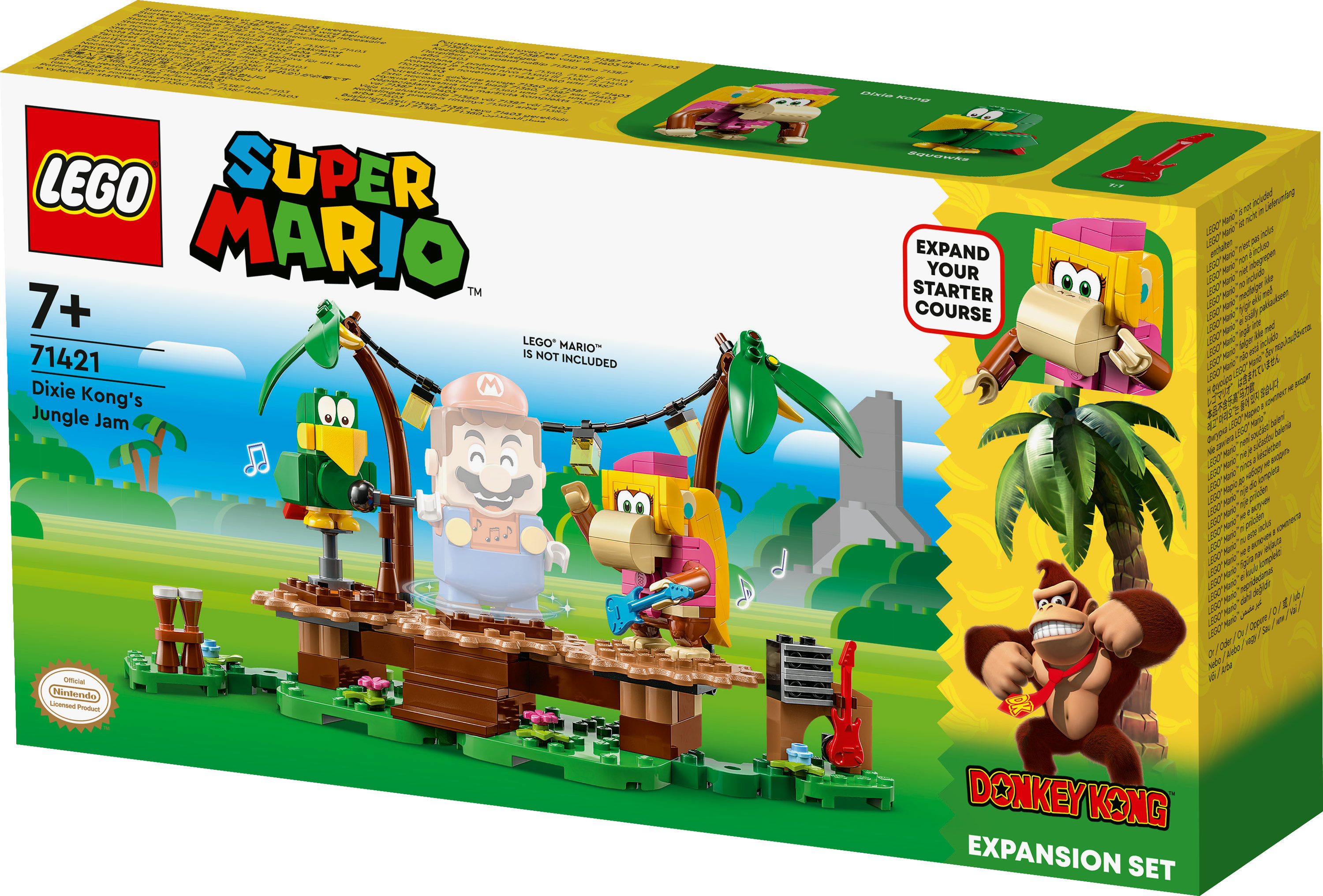 LEGO Super Mario Pack di espansione Concerto nella giungla di Dixie Kong