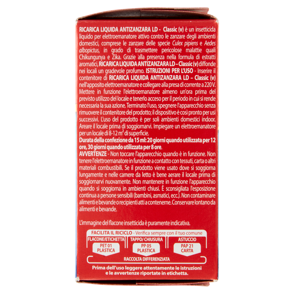 VAPE Liquido Classic Ricarica 15 ml