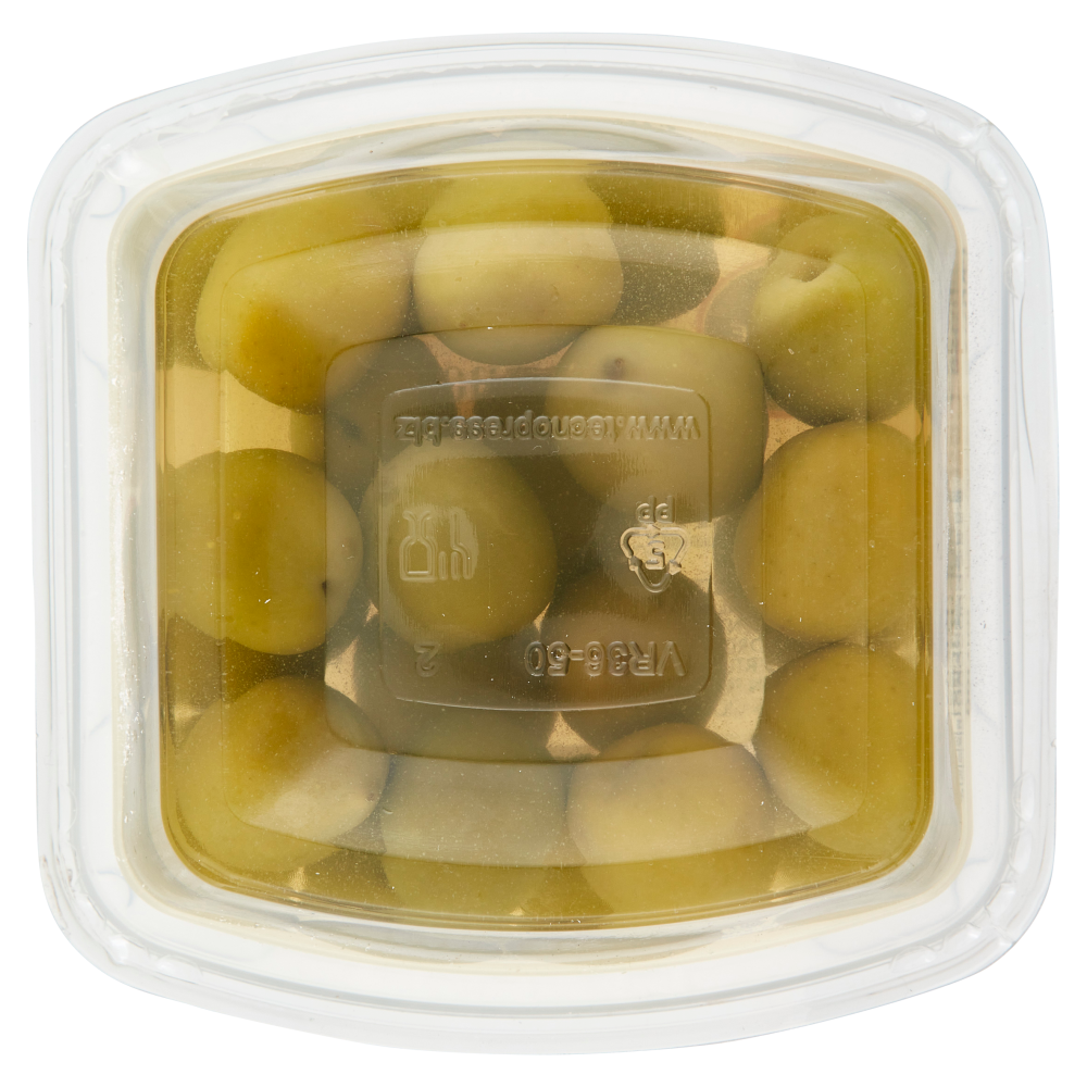 Terre d'Italia Olive verdi intere in salamoia Nocellara del Belice DOP 300 g