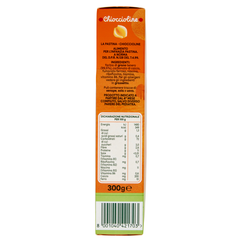 Plasmon la Pastina Chioccioline 300 g