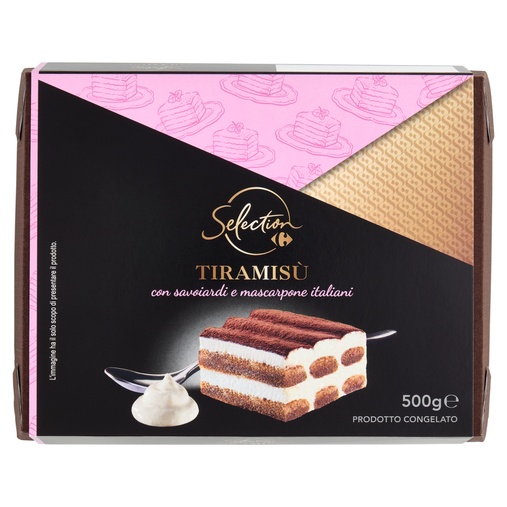 Carrefour Selection Tiramisù Prodotto Congelato 500 g