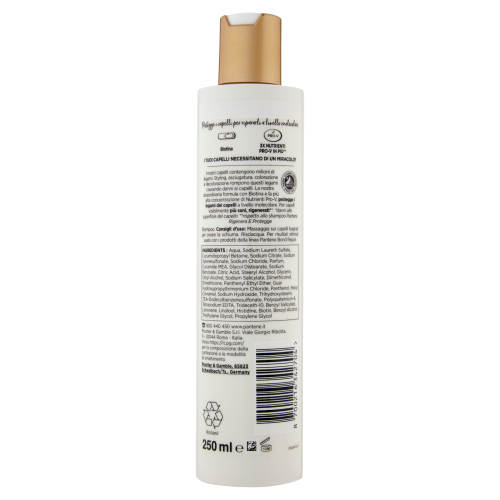 Pantene Pro-V miracles molecular Bond Repair Shampoo 250 ml