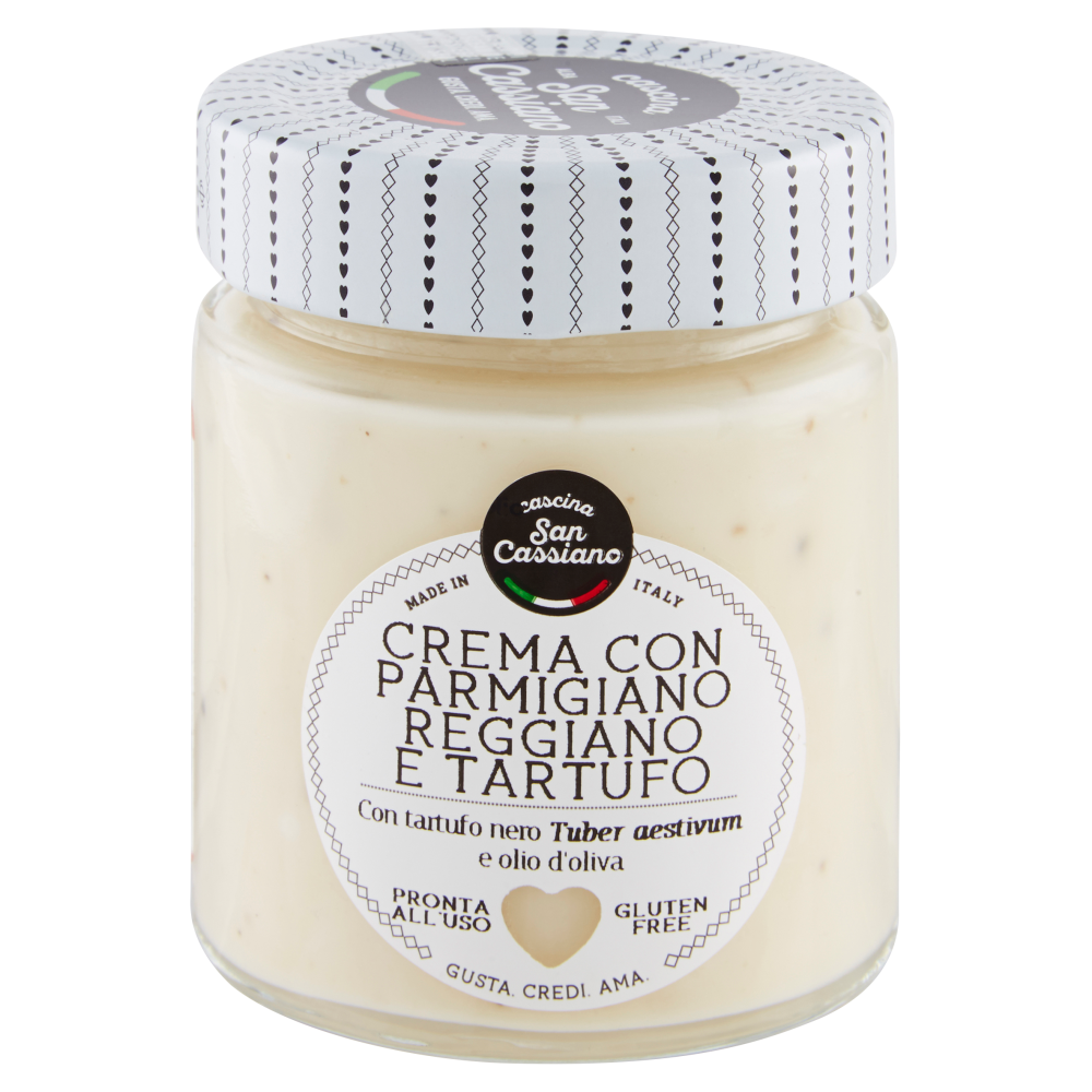 cascina San Cassiano Crema con Parmigiano Reggiano e Tartufo 150 g