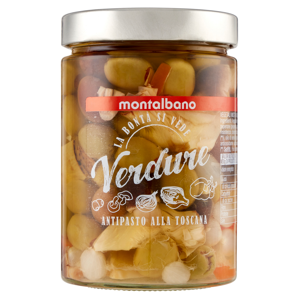montalbano Verdure Antipasto alla Toscana 530 g