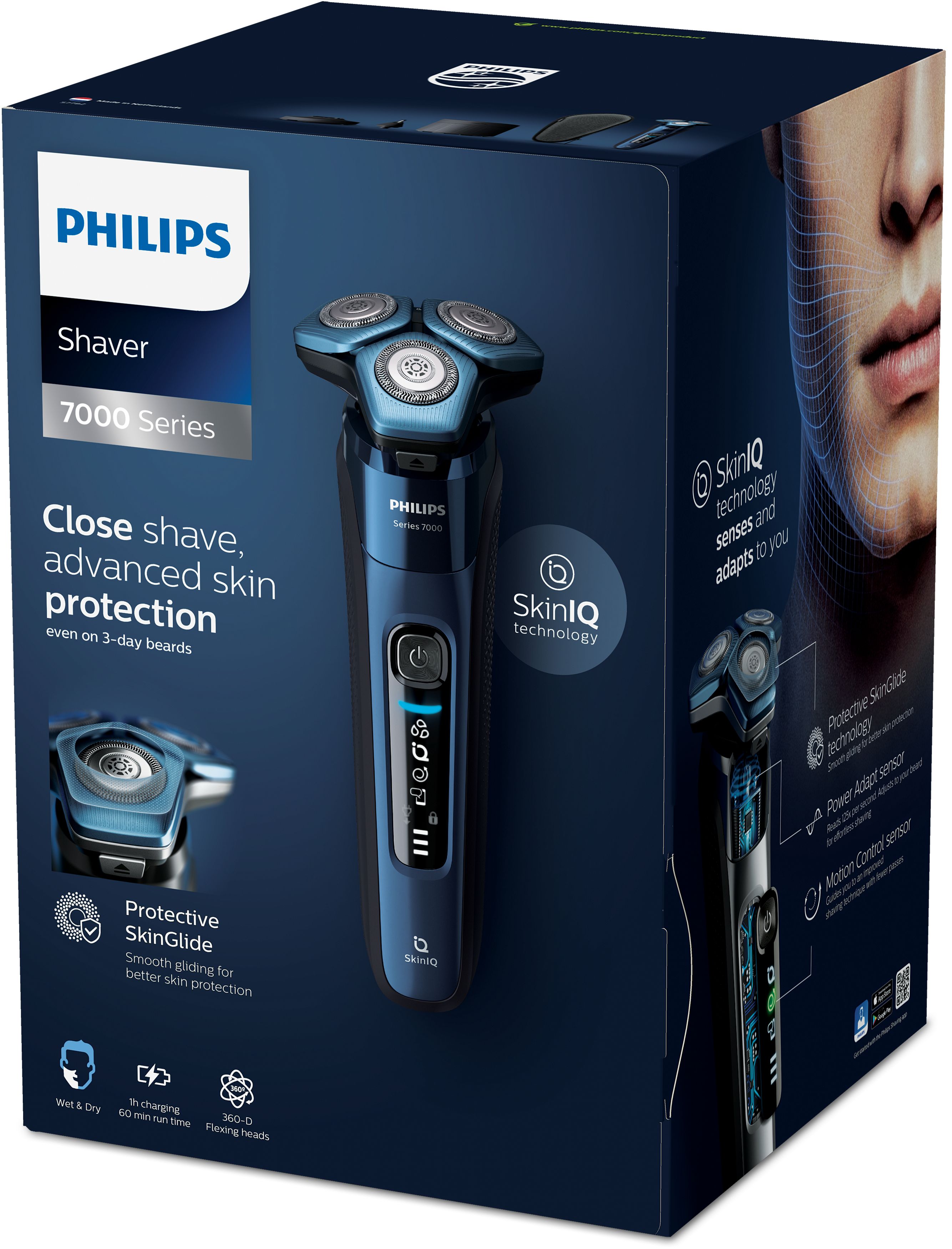 Philips SHAVER Series 7000 S7782/53 Rasoio elettrico Wet & Dry