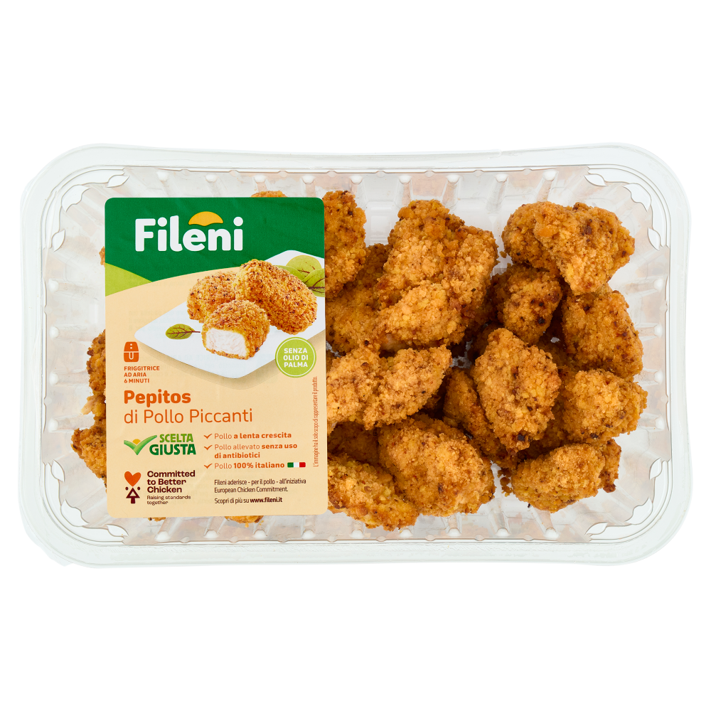 Fileni Pepitos di Pollo Piccanti 0,450 kg