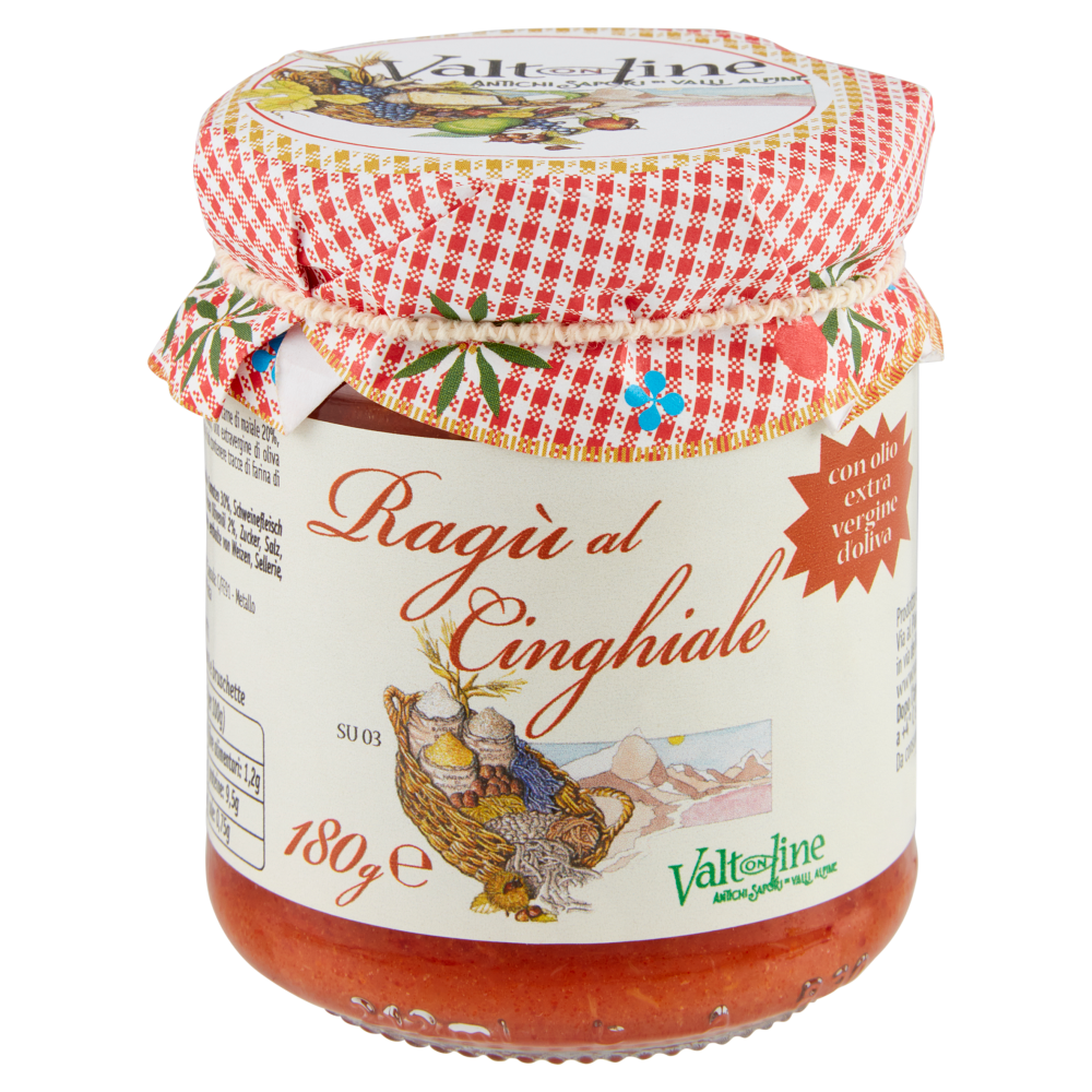 Valtonline Ragù al Cinghiale 180 g