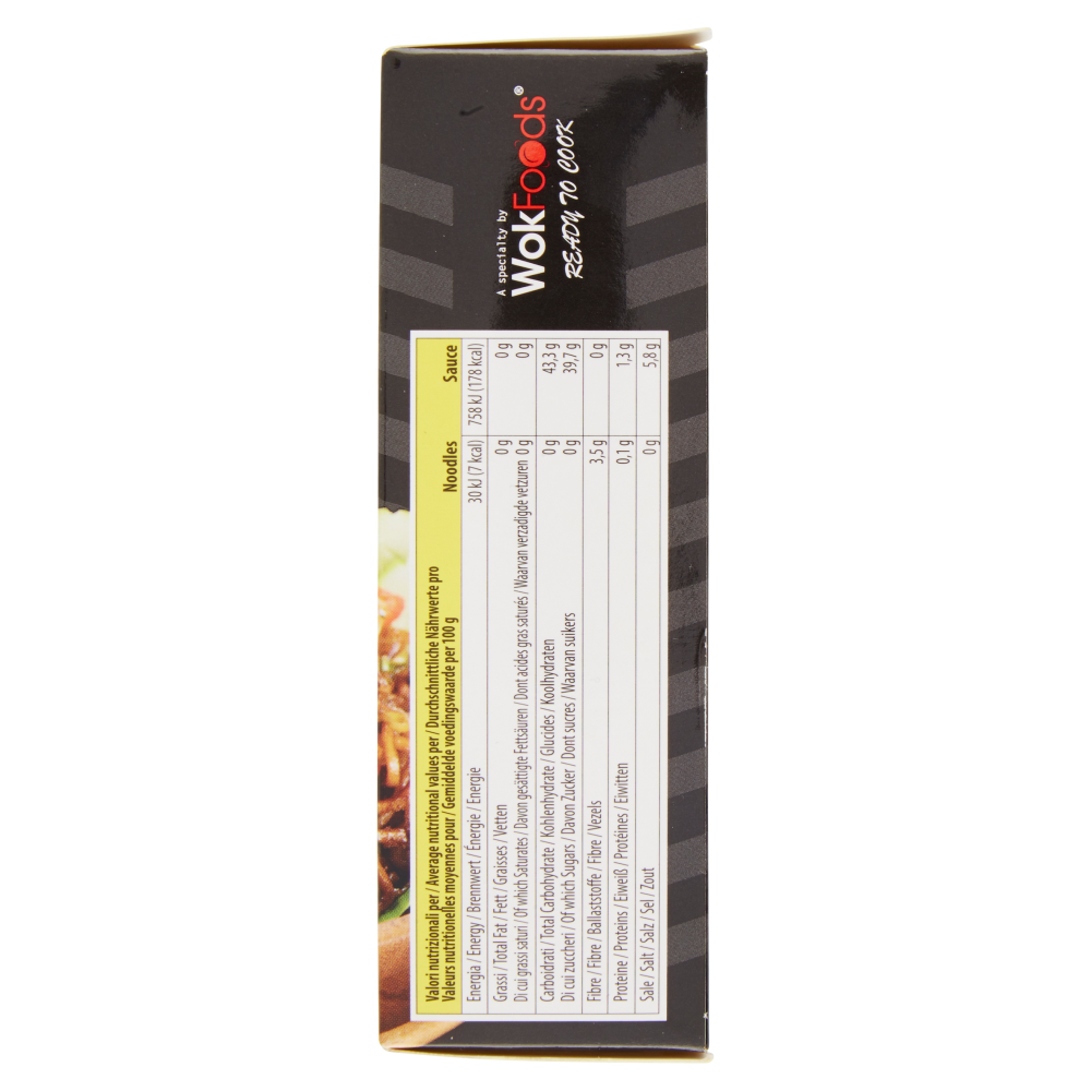 WokFoods Shirataki Ready to Cook konjac noodles with Teriyaki Sauce 175