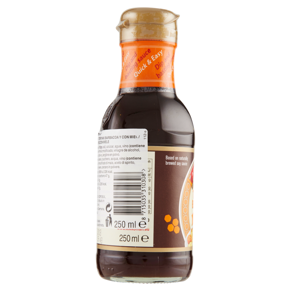 Kikkoman Teriyaki BBQSauce with Honey 250 ml Carrefour