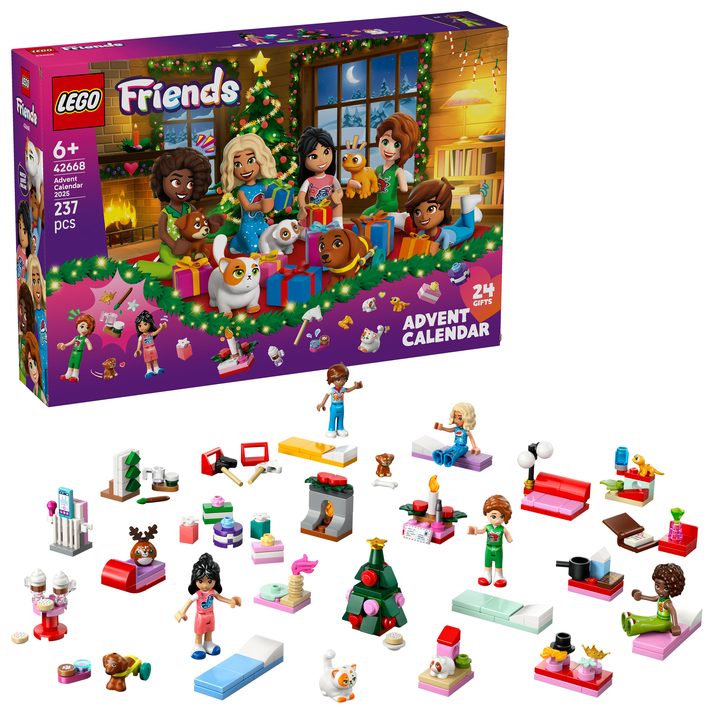 LEGO Friends Calendario dell&rsquo;Avvento 2024