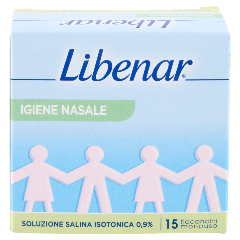 Libenar Igiene Nasale flaconcini monouso 15 x 5 ml