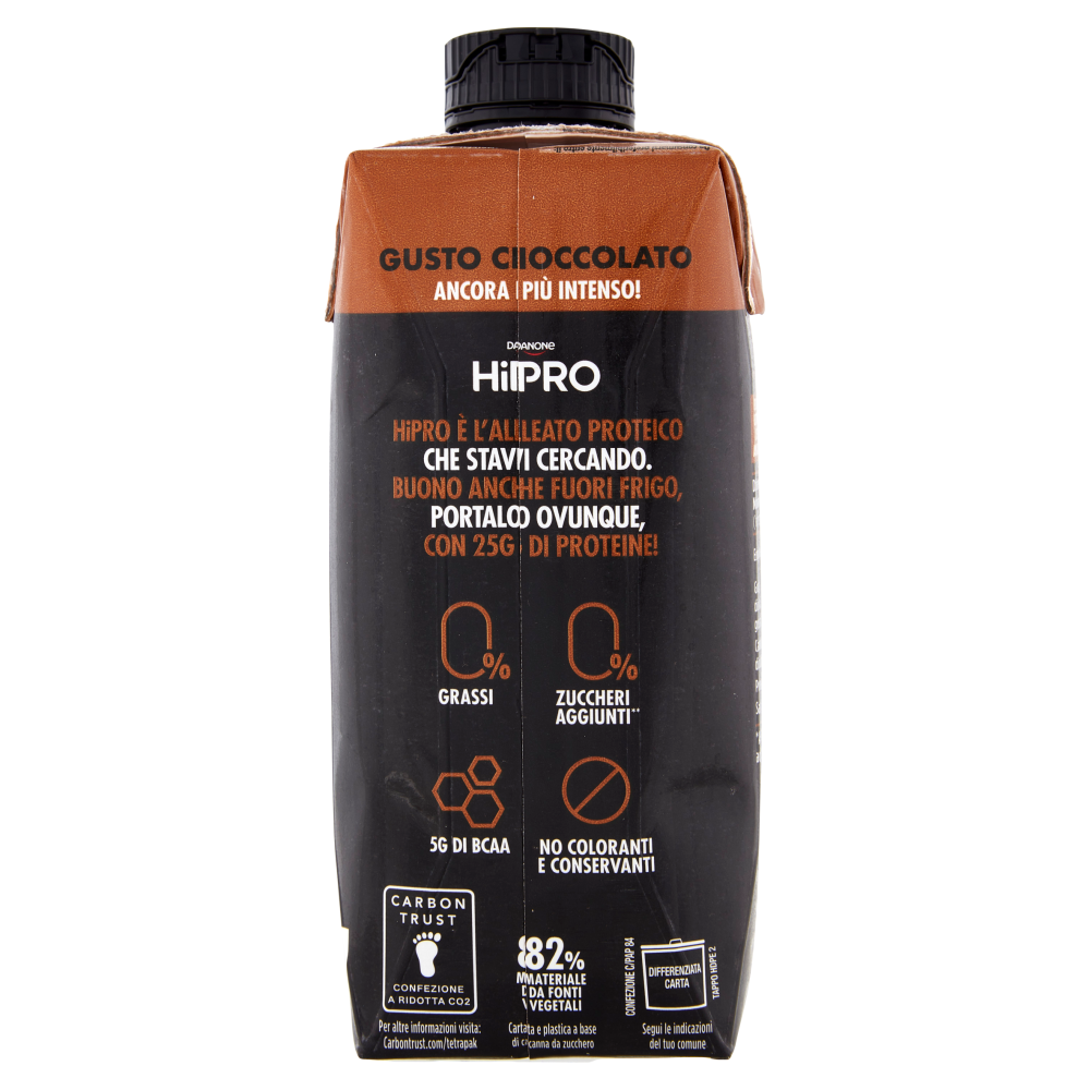 HiPRO 25g Proteine Gusto Cioccolato 330 ml
