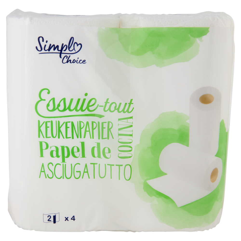 Simpl Choice Asciugatutto 4 pz