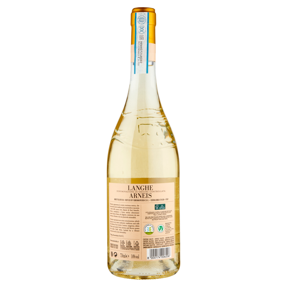 Fontanafredda Pensiero Langhe DOC Arneis Contessa Vittoria 750 ml