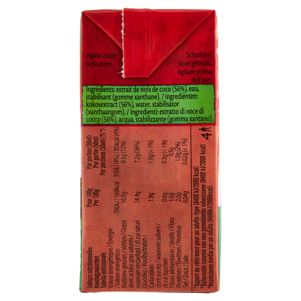 Suzi Wan Latte di noce di cocco 200 ml