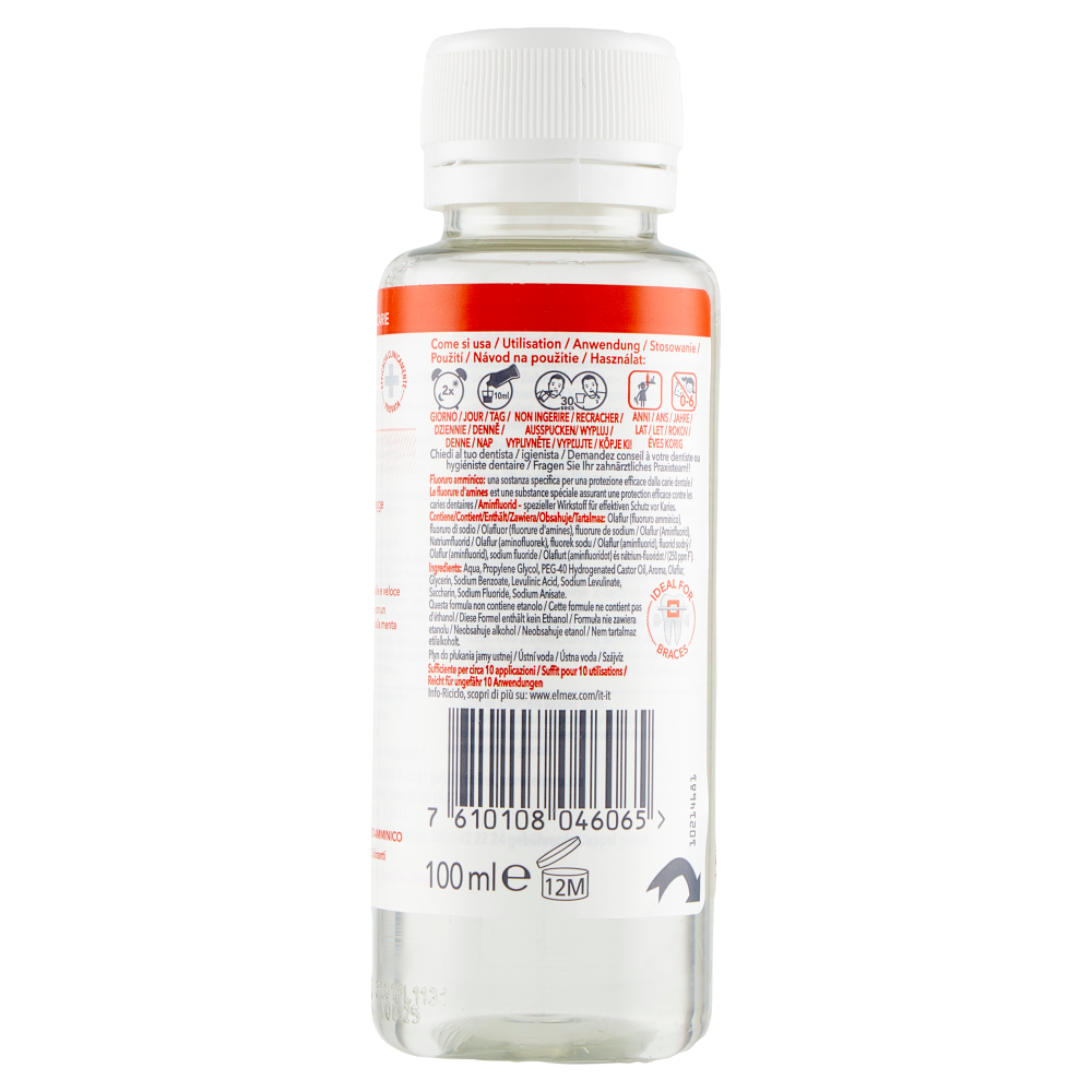 elmex collutorio Protezione Carie rinfresca l´alito 100 ml