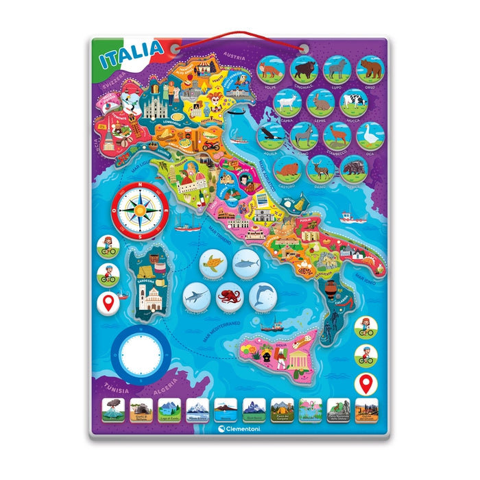 Clementoni Italia Puzzle Magnetico