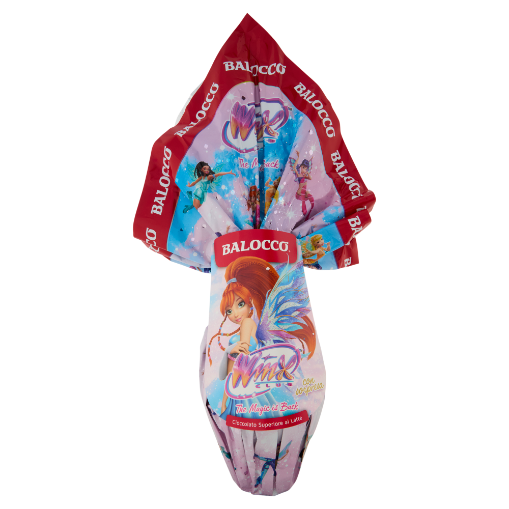 Balocco Uovo Cioccolato Superiore al Latte Winx Club 240 g