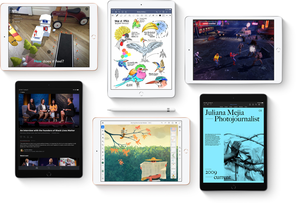 Apple iPad 10.2" (ottava gen.) Wi-Fi 32GB - Argento