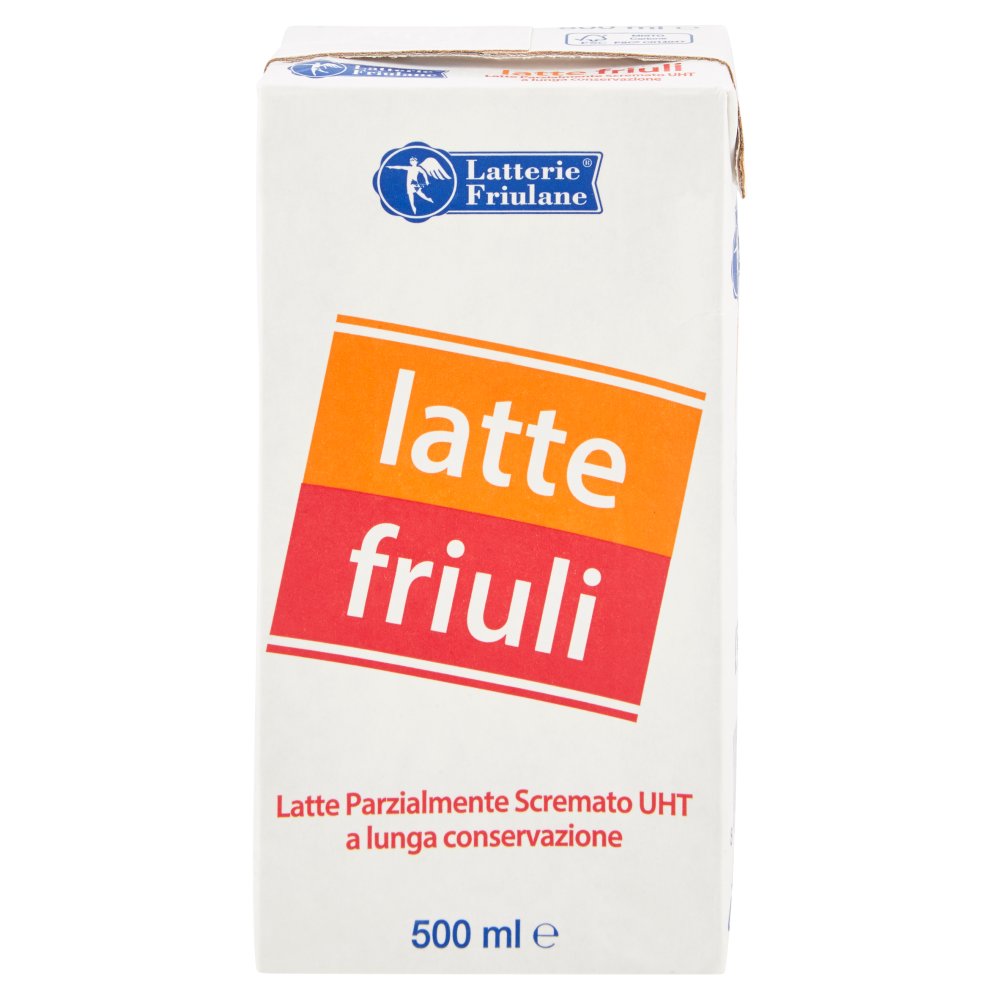 Latterie Friulane latte friuli Latte Parzialmente Scremato UHT a lunga conservazione 500 ml