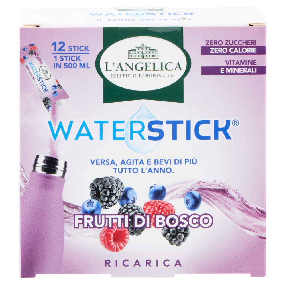 L'Angelica Waterstick Frutti di Bosco Ricarica 12 x 2 g