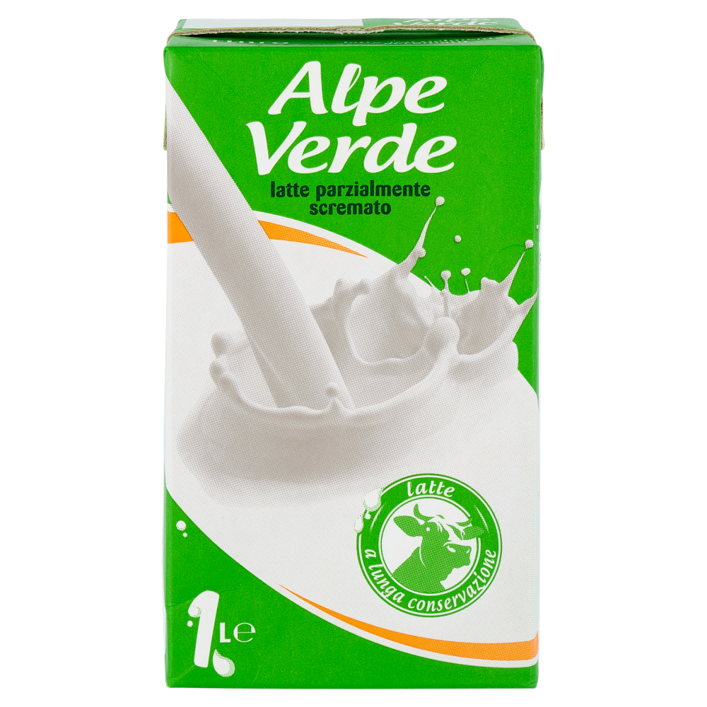 Alpe Verde latte parzialmente scremato 1 L