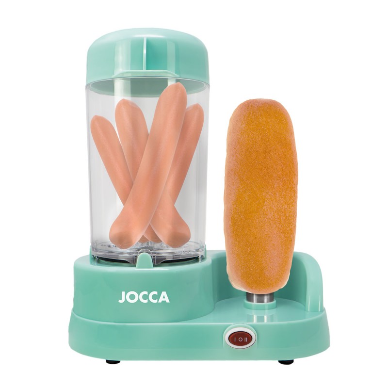 JOCCA 7309TQ macchina per hot dog Pentola a vapore per Hot dog 350 W Turchese