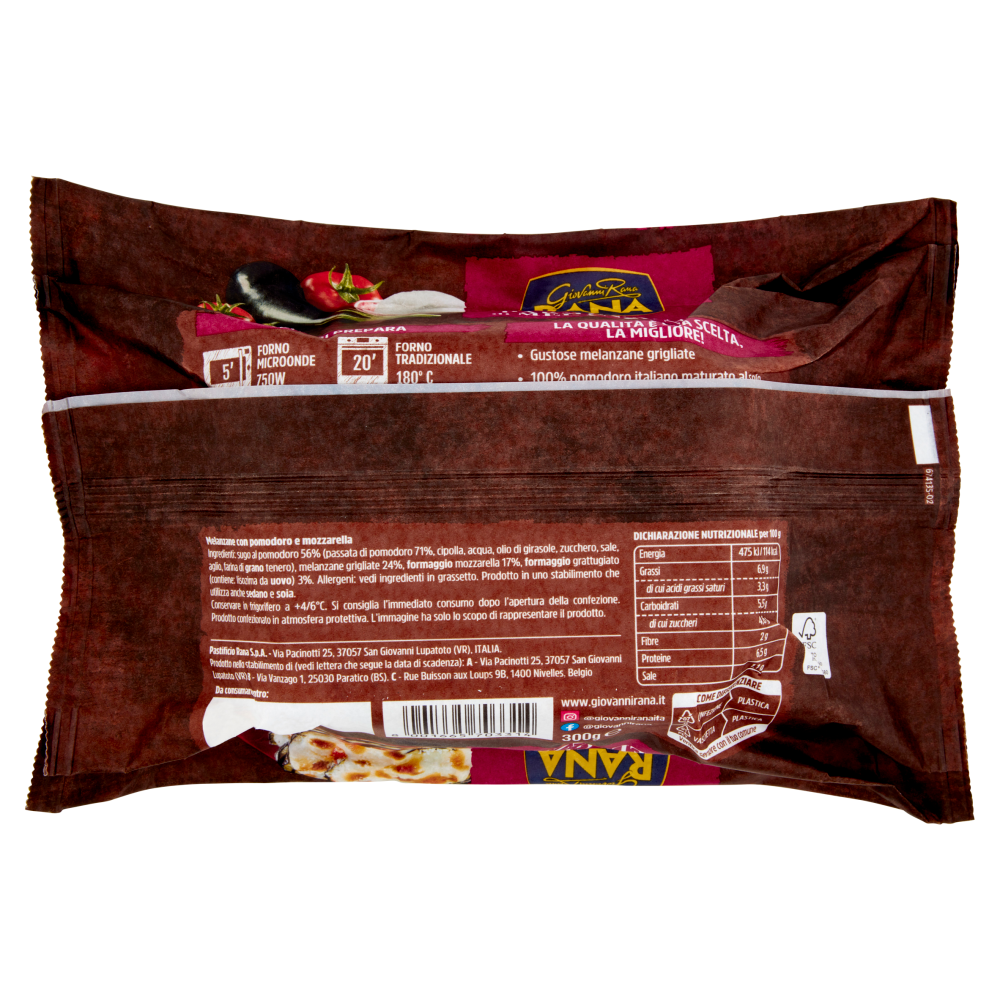 Giovanni Rana Parmigiana di Melanzane 300 g