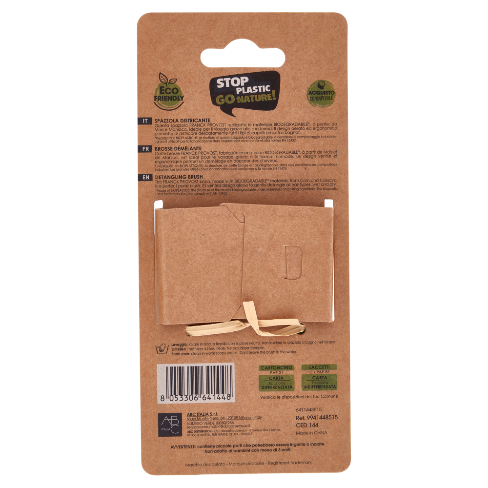 Franck Provost the Green Detangler Spazzola Districante