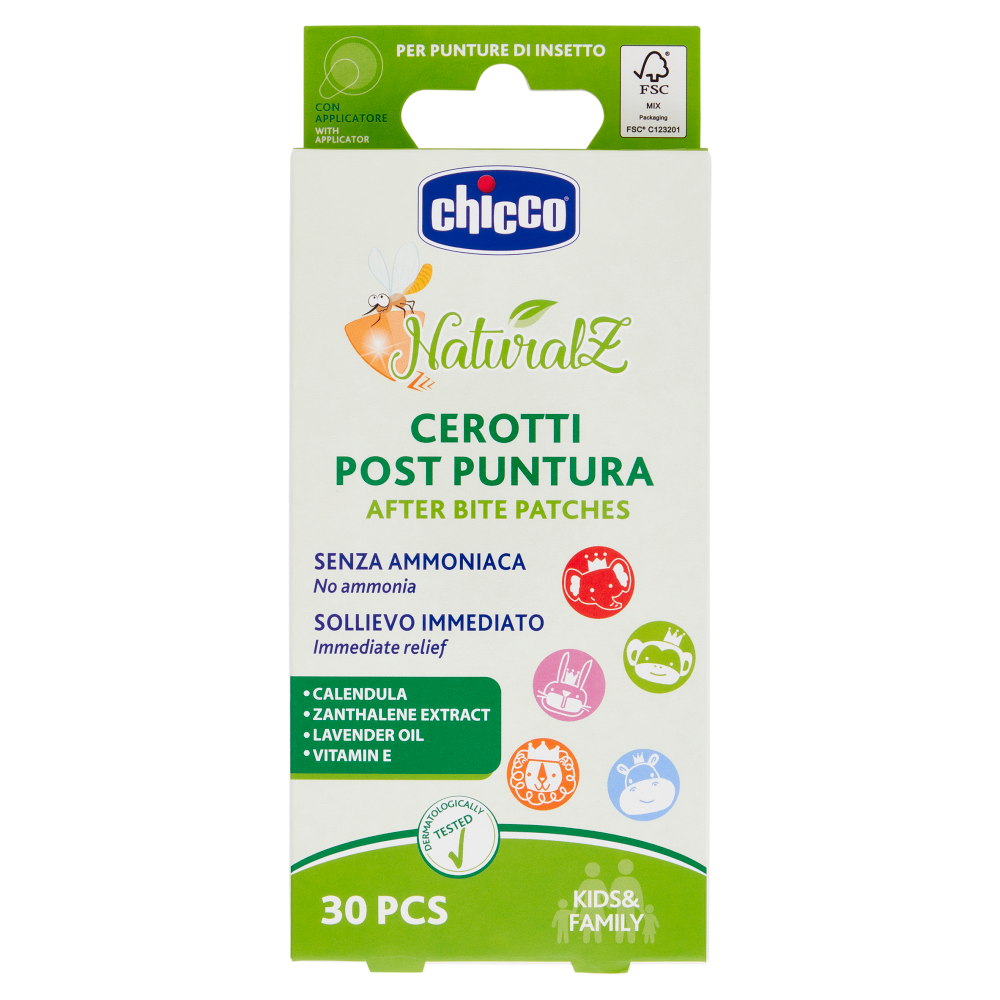chicco NaturalZ Cerotti Post Puntura 30 pz