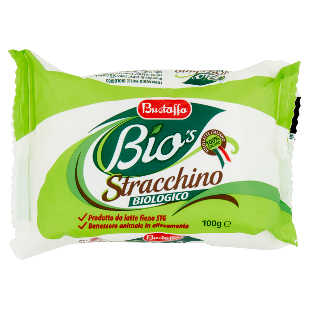 Bustaffa Bio's Stracchino Biologico 100 g