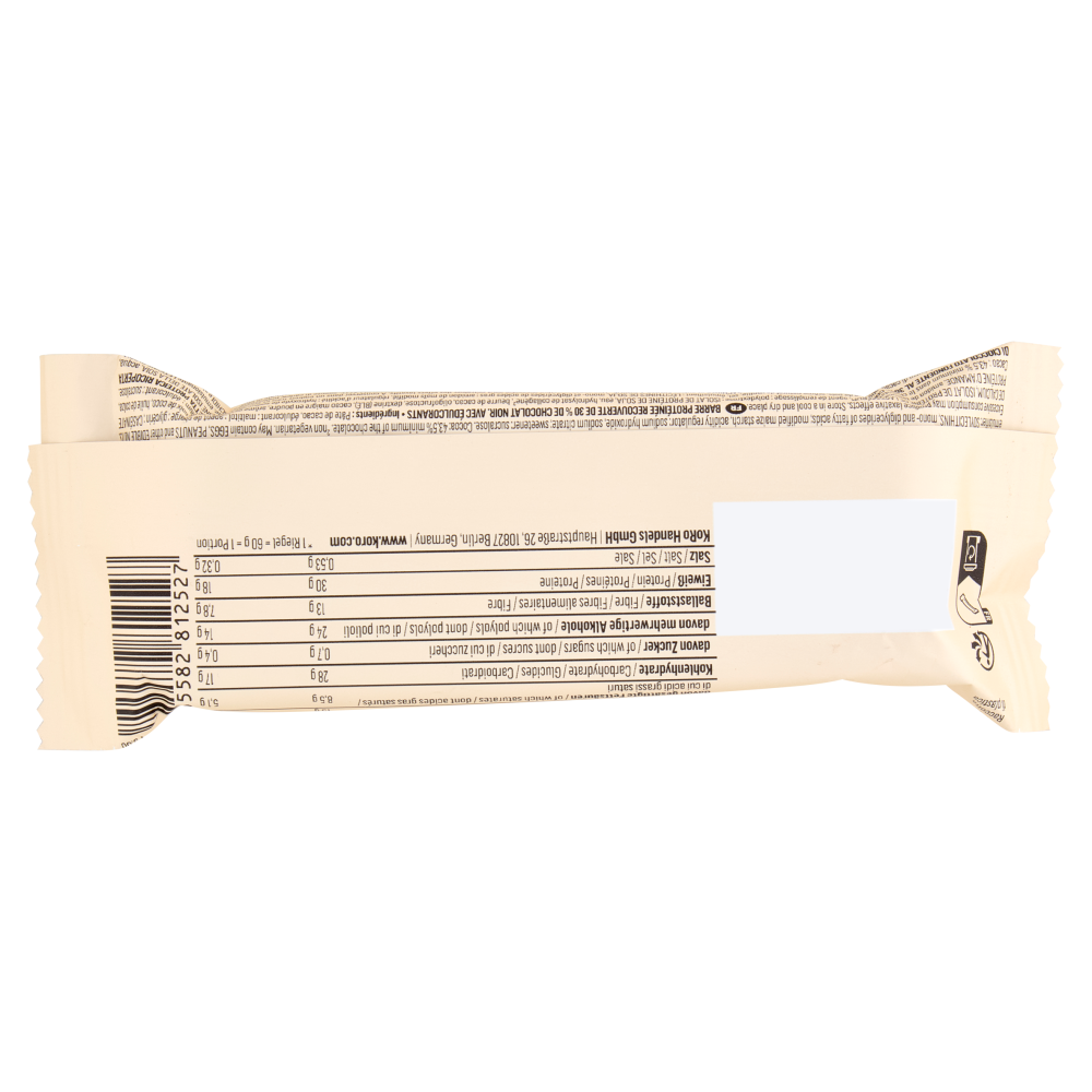 KoRo Crispy Protein Bar Dark Chocolate 60 g