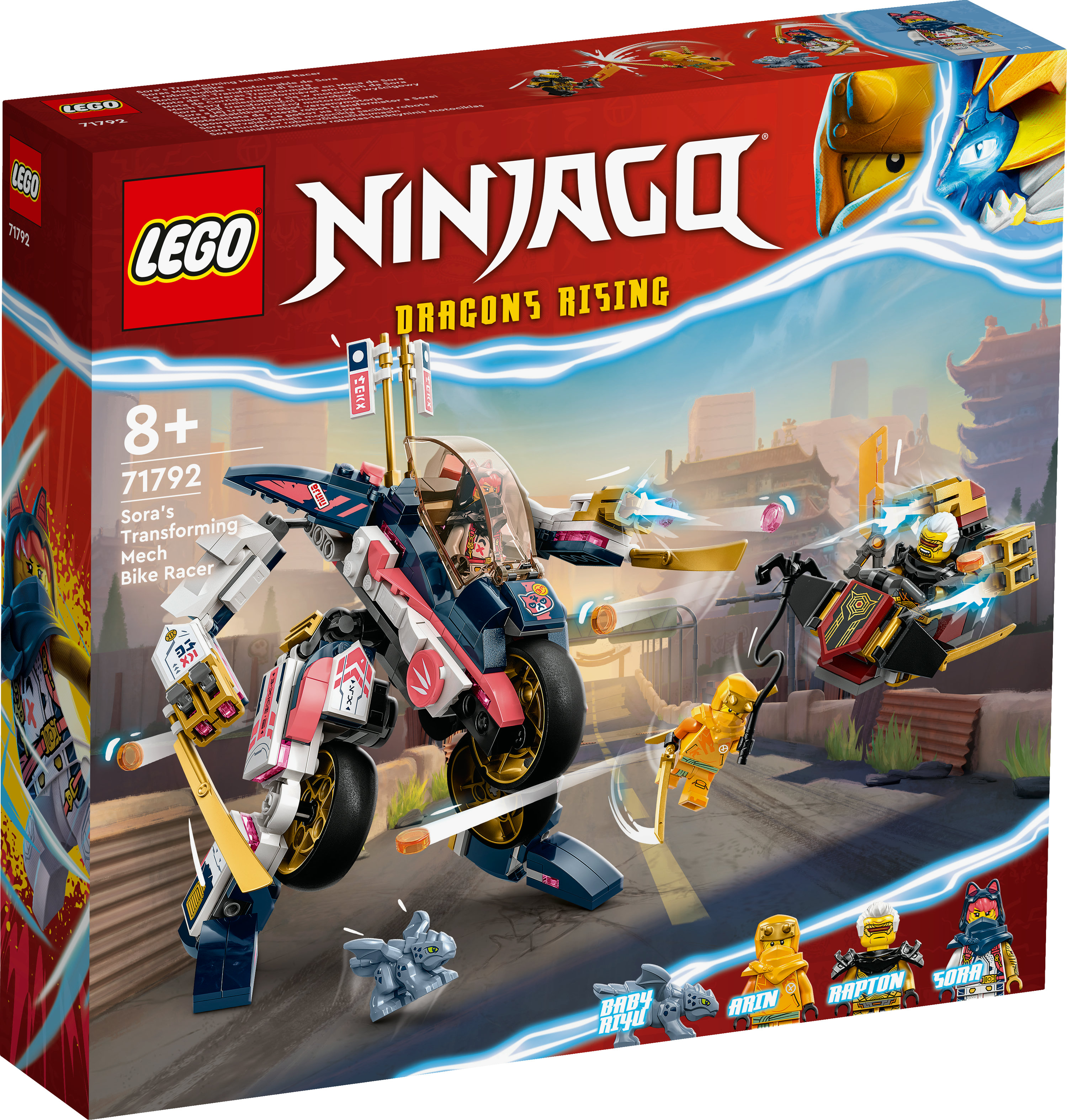 LEGO NINJAGO Moto-mech Transformer di Sora