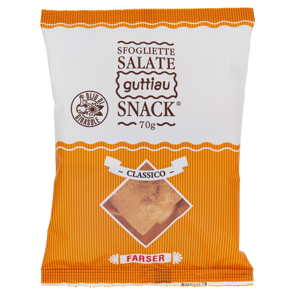 GuttiauSnack Sfogliette Salate Classico 70 g