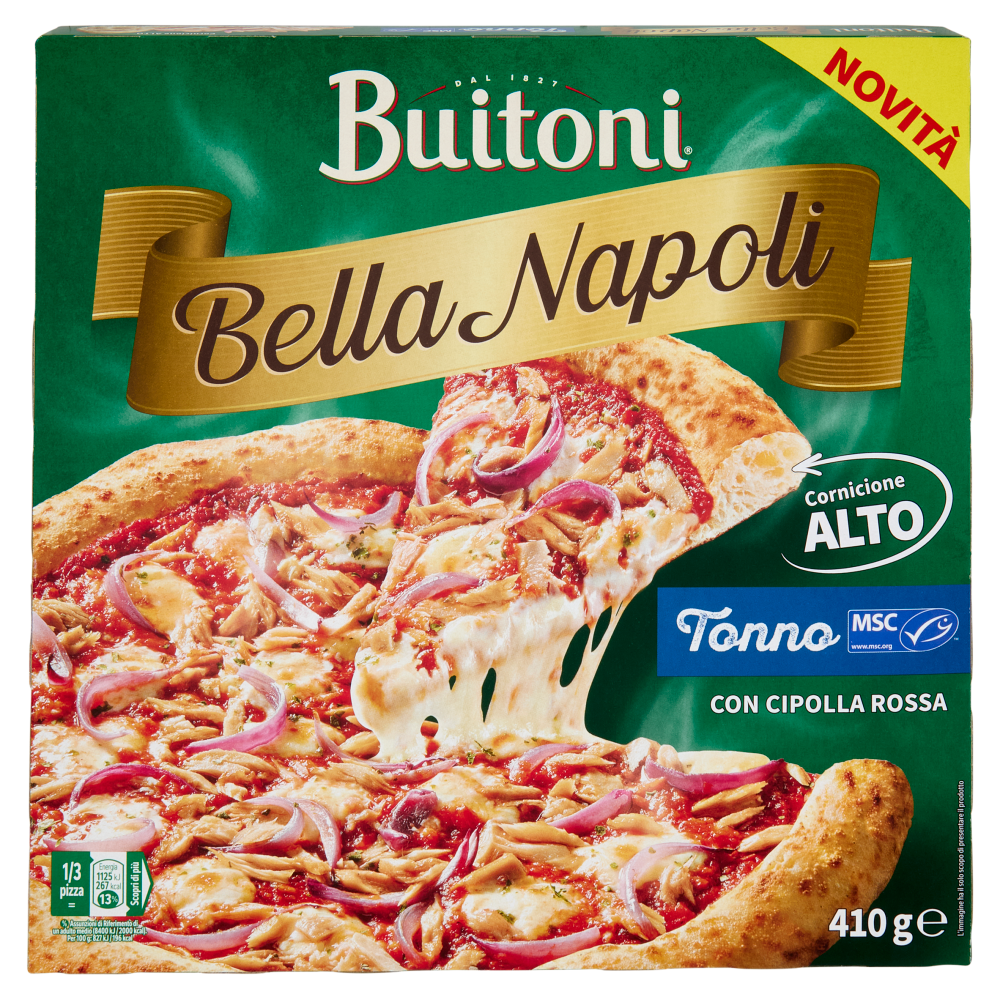 Buitoni Bella Napoli Tonno Pizza surgelata 410 g